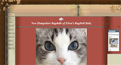 Desktop Screenshot of elviasragdollbabz.com